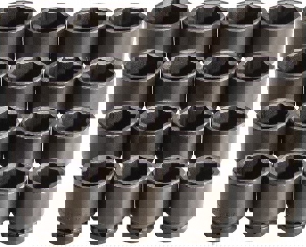 Impact Standard Socket Set: 16 Pc, 1