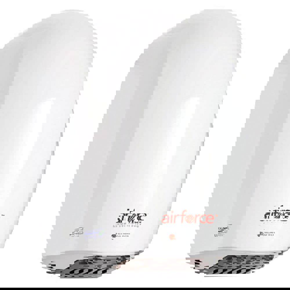 1100 Watt White Finish Electric Hand Dryer