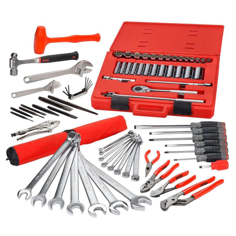 Combination Hand Tool Set: 78 Pc, Master Tool Set