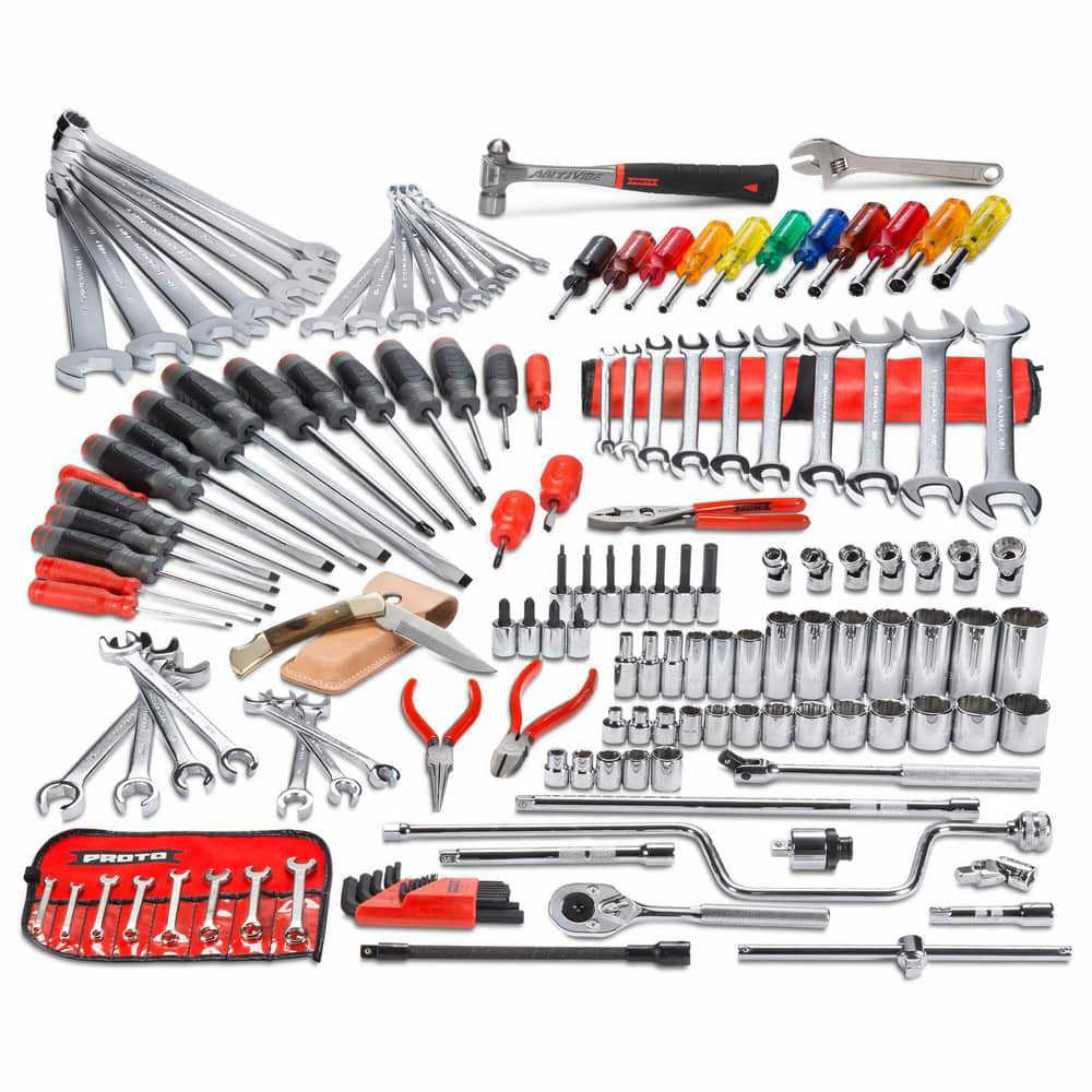 Combination Hand Tool Set: 148 Pc, Mechanic's Tool Set