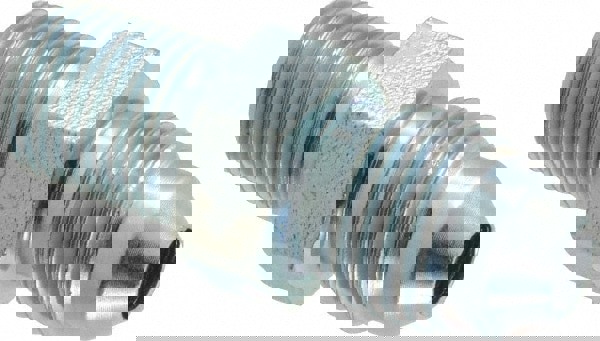 Industrial Pipe Adapter: 7/16-20 x 1/8