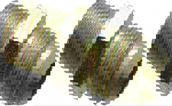 Industrial Pipe Adapter: 9/16-18 x 1/4