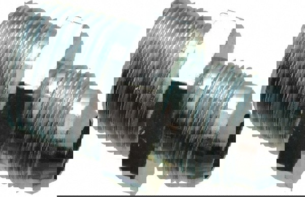 Industrial Pipe Adapter: 9/16-18 x 3/8