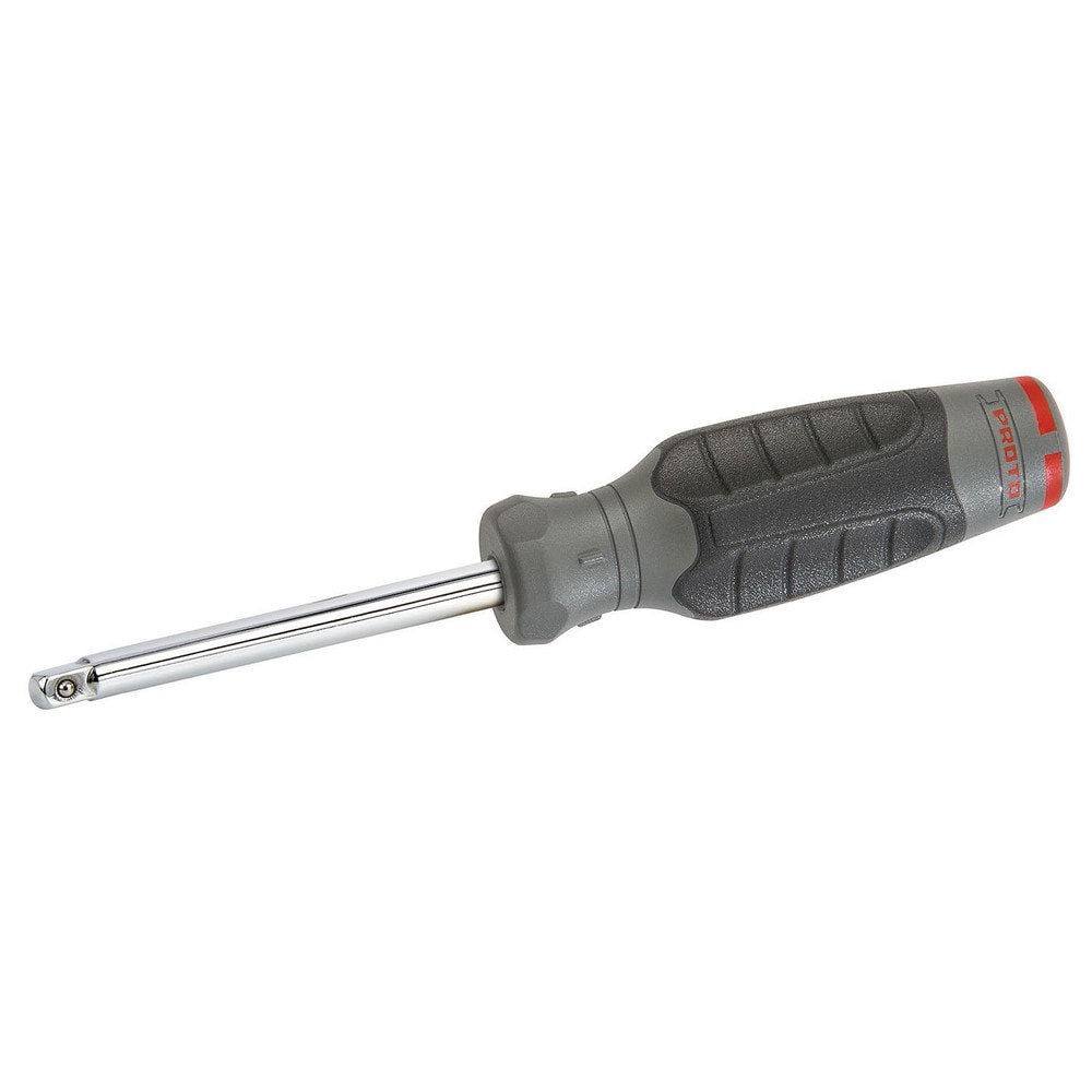 Socket Drivers; Tool Type: Solid Shaft Socket Driver ; Drive Size (Inch): 0.25in ; Overall Length: 7.00 ; Shaft Material: Steel ; Shaft Length: 4in ; Insulated: No