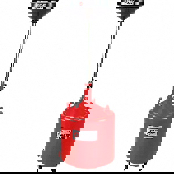 Oil Drain Containers; Container Size: 18gal (US) ; Features: Easy to maneuver; Large drain pipe allows oil to drain quickly; Translucent poly tank allows for easy viewing of oil level