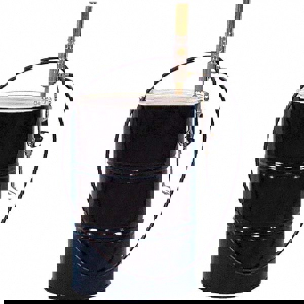 Air-Operated Pump: 8 GPM, Oil Lubrication, Metal