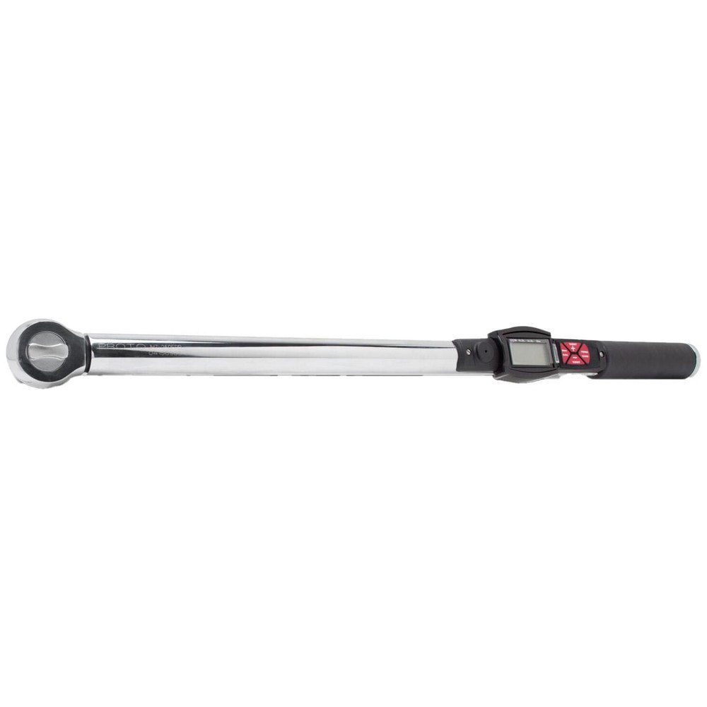Electronic Fixed Ratcheting Head Torque Wrench: Foot Pound