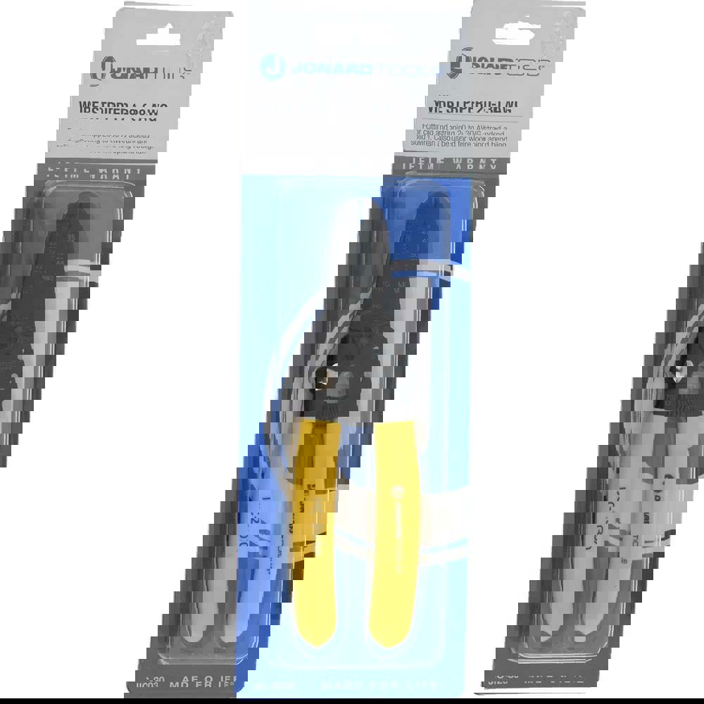 Wire Stripper: 30 AWG to 20 AWG Max Capacity