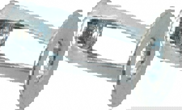 #10-24 UNC Thread, Clear Zinc Plated, Steel, Screwdriver Installed Rivet Nut