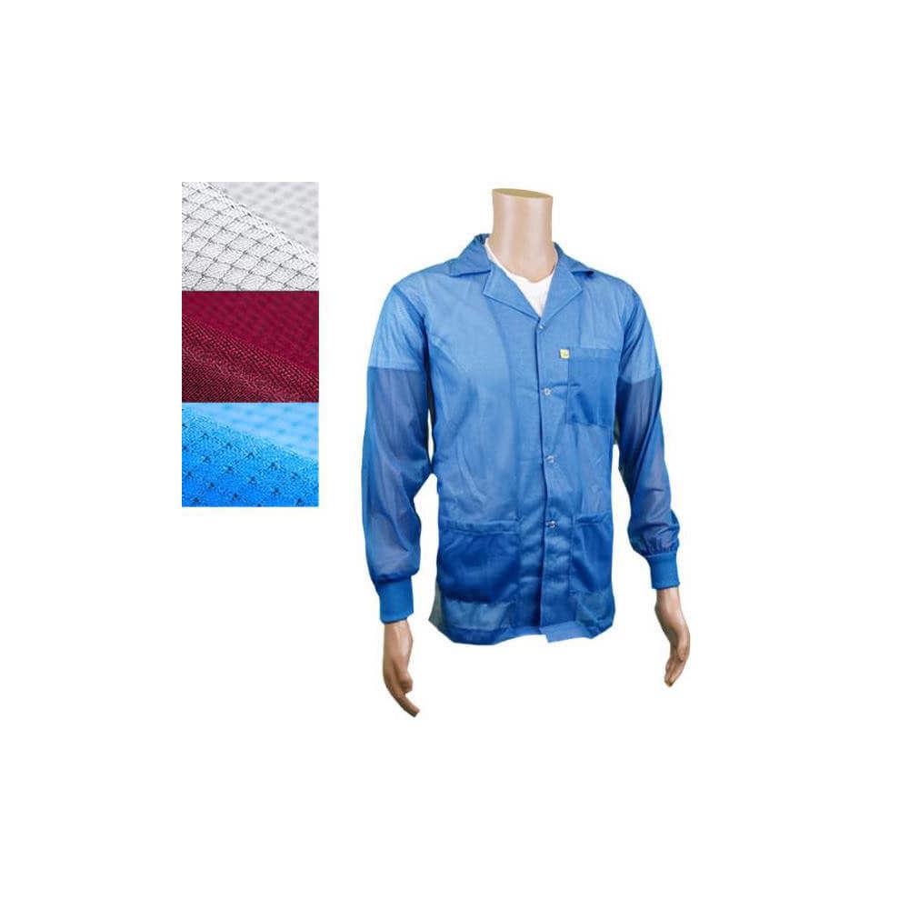 Smocks & Lab Coats; Garment Style: Smock ; Material: Polyester ; Size: X-Large ; Color: White ; Sleeve Length: 23 ; Closure Type: Snaps