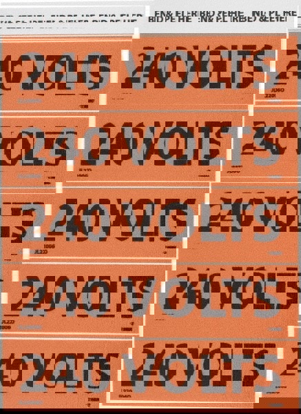 Electrical & Energy Source Label: 