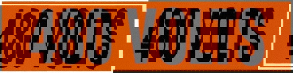 Electrical & Energy Source Label: 