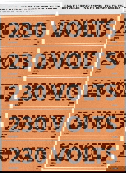 Electrical & Energy Source Label: