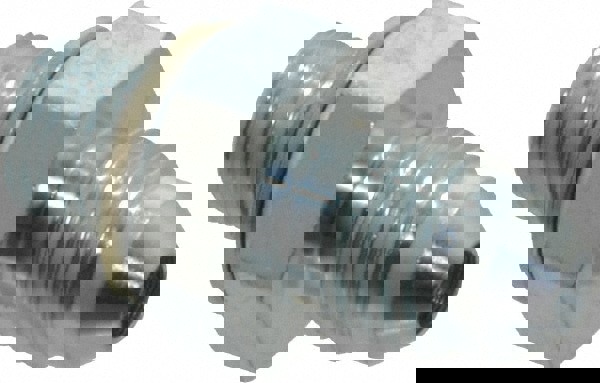 Industrial Pipe Adapter: 7/16-20 x M10 x 1 Male Thread, MJIC x Male Metric