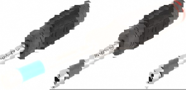 Nut Driver: Hollow Shaft, Ergonomic Handle, 9-1/4