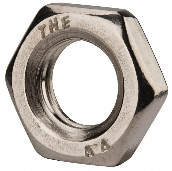 Hex Nut: M12 x 1.75, Grade 316 & Austenitic Grade A4 Stainless Steel, Uncoated