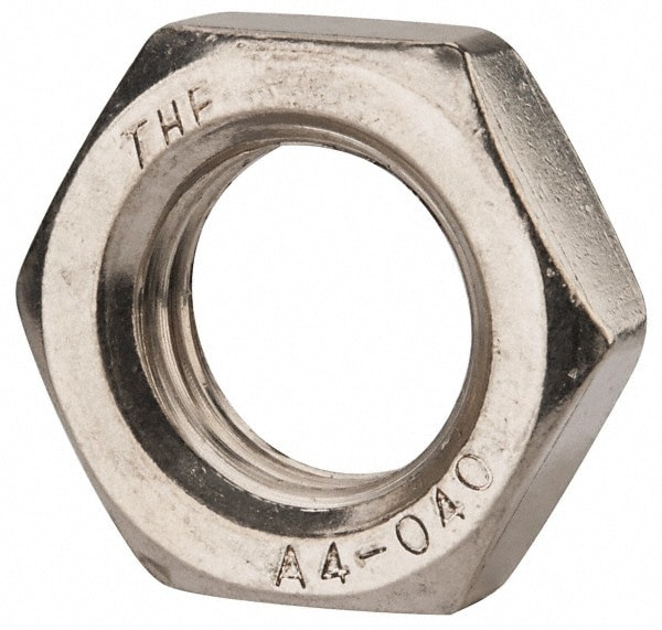 Hex Nut: M24 x 3, Grade 316 & Austenitic Grade A4 Stainless Steel, Uncoated