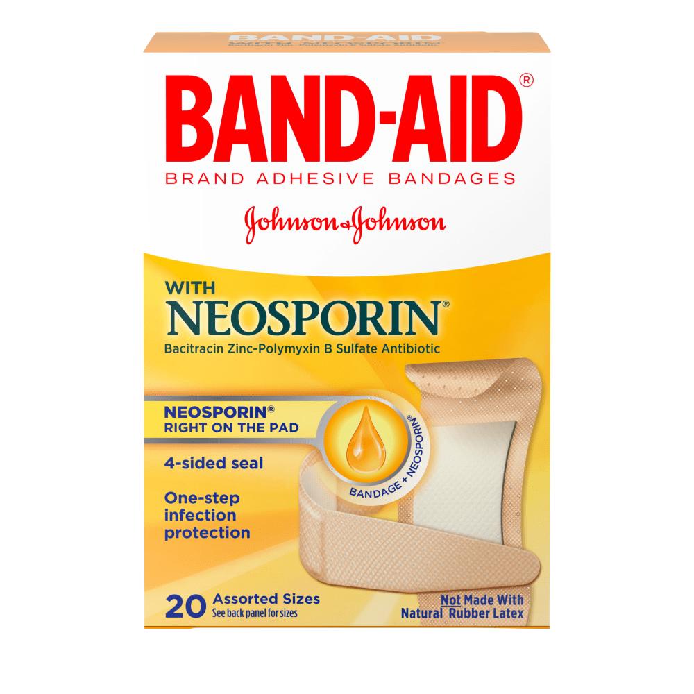 BANDAGES,ANTIBIOTIC,20/BX