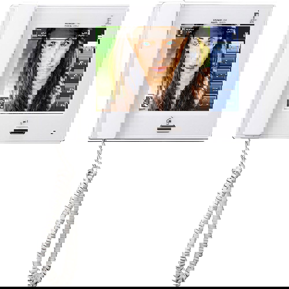 Intercoms & Call Boxes; Intercom Type: Video Door Station ; Connection Type: Corded ; Number of Stations: 1 ; Height (Decimal Inch): 5.750000 ; Depth (Decimal Inch): 10.0600 ; Depth (Inch): 10