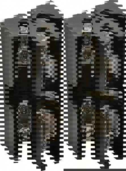 3 Pole, 600 VAC/VDC, 30 Amp, Panel Mount Fuse Holder