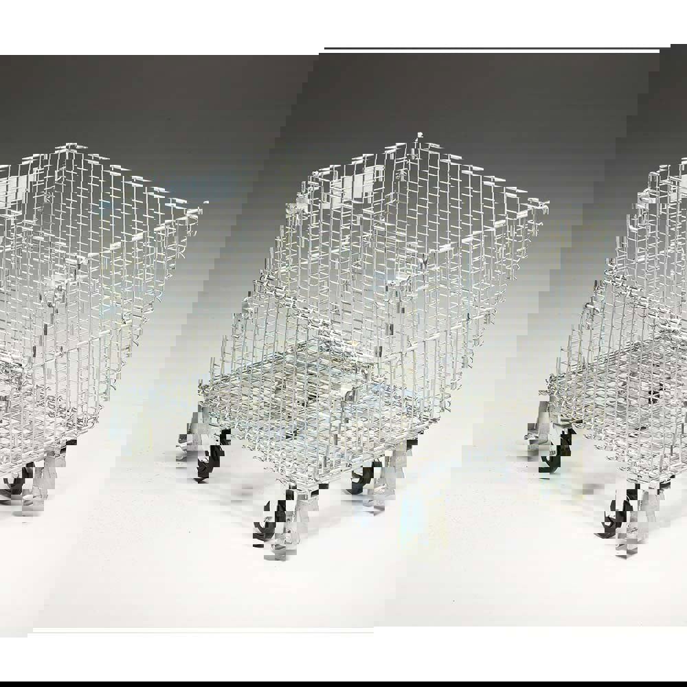 Bulk Storage Container: Metal, Pallet Bulk