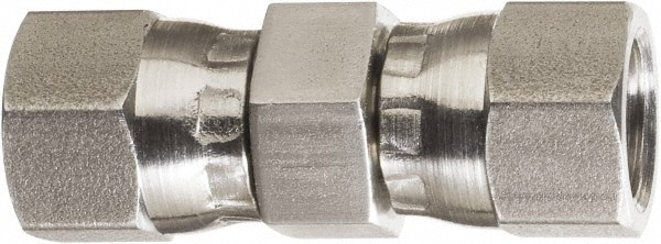 Stainless Steel Flared Tube Swivel Nut Union: 1/4