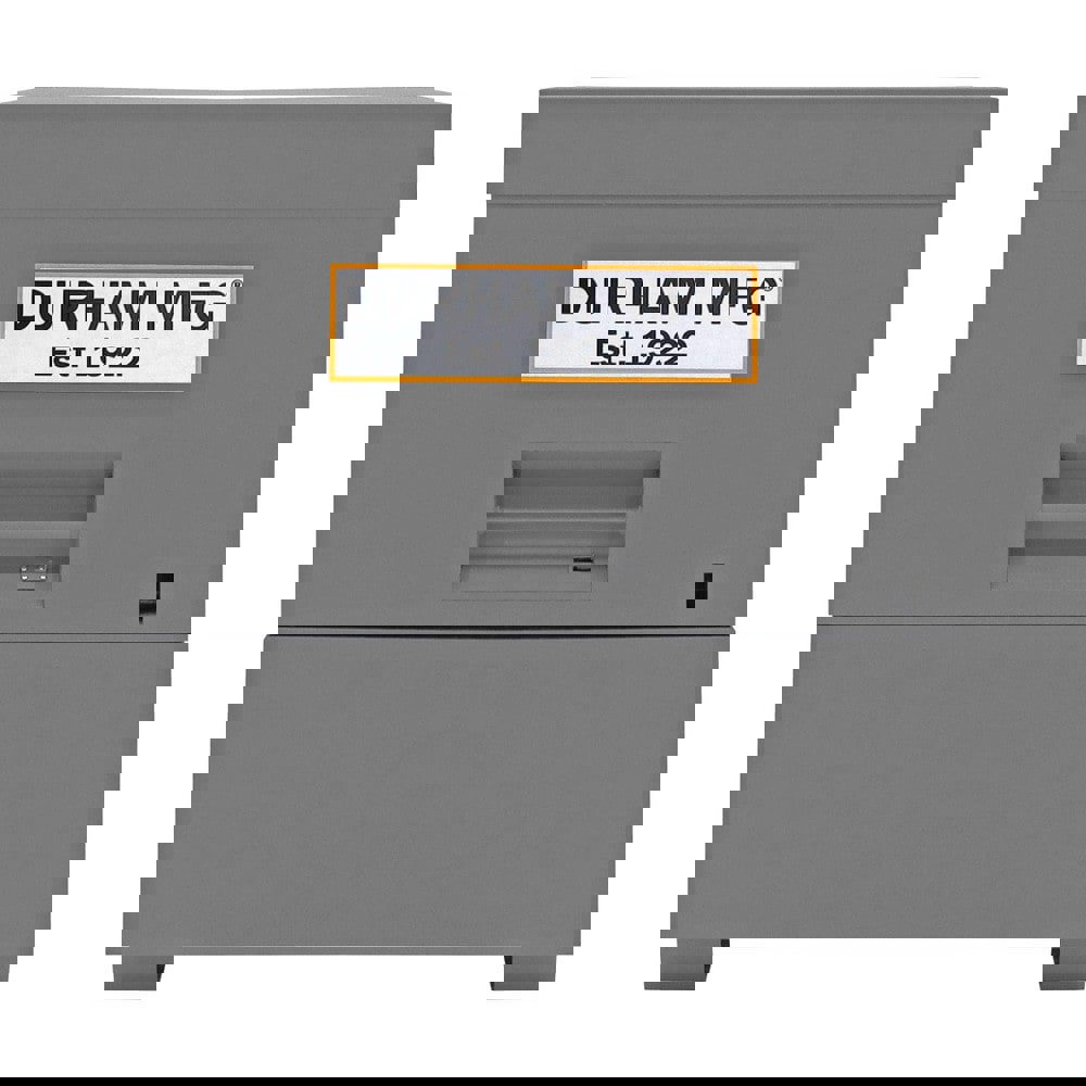 Jobsite Boxes & Cabinets; Type: Piano ; Forkliftable: Yes ; Storage Capacity (Cu. Ft.): 38.3 ; Casters: No ; Material: Steel ; Color: Gray
