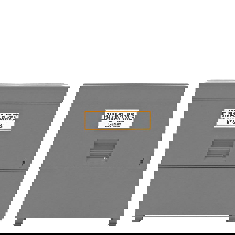 Jobsite Boxes & Cabinets; Type: Piano ; Forkliftable: Yes ; Storage Capacity (Cu. Ft.): 57.4 ; Casters: No ; Material: Steel ; Color: Gray