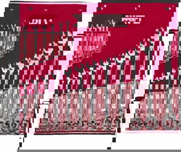 Wrench Set: 18 Pc, Inch