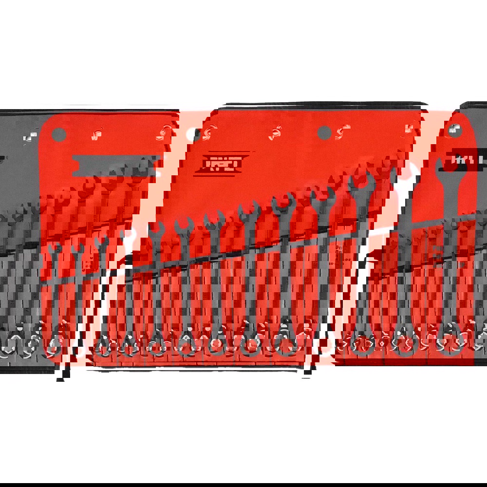 Combination Wrench Set: 13 Pc, Metric