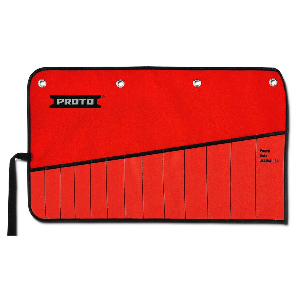 Tool Bags & Tool Totes; Closure Type: Tie String ; Material: Canvas ; Overall Width: 14 ; Overall Depth: 15in ; Overall Height: 14in ; Color: Red