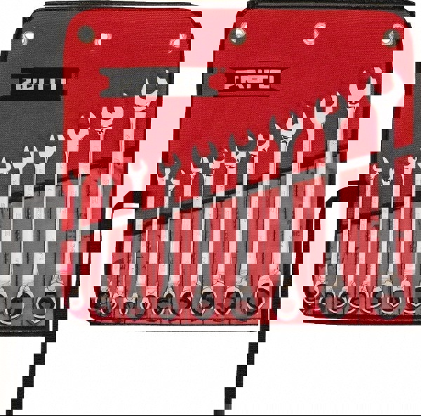 Reversible Ratcheting Combination Wrench Set: 9 Pc, Inch