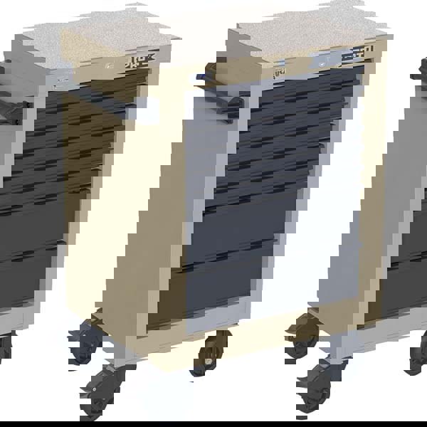 Steel Tool Roller Cabinet: 8 Drawers