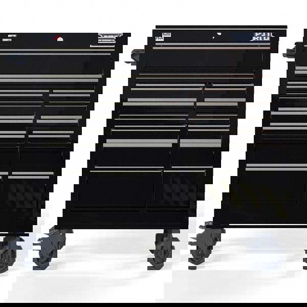 Steel Tool Roller Cabinet: 14 Drawers