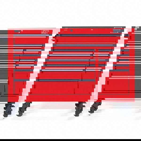 Steel Tool Roller Cabinet: 13 Drawers