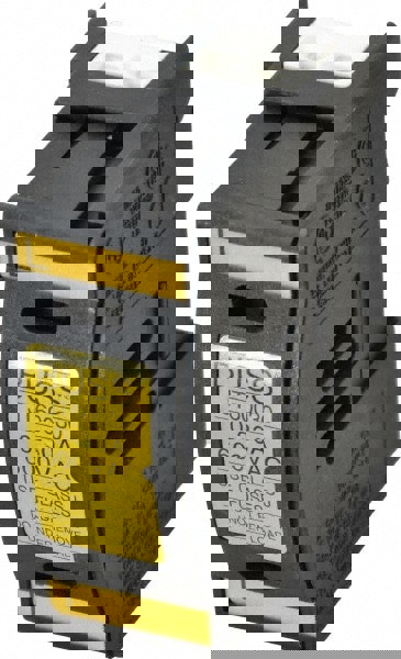 1 Pole, 600 VAC/VDC, 30 Amp, DIN Rail Mount Fuse Holder