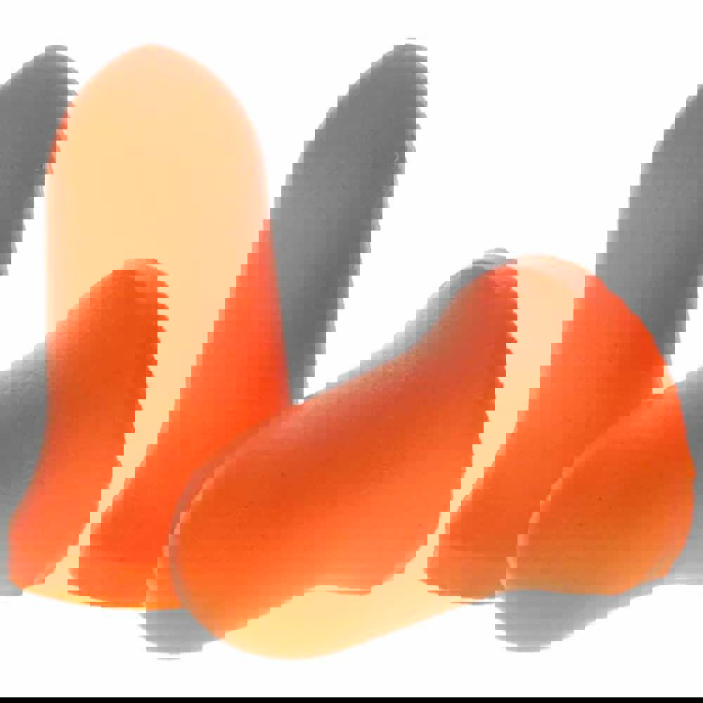 Earplugs: 32 dB, Foam, Bell, Roll Down, Uncorded, n-Metal Detectable