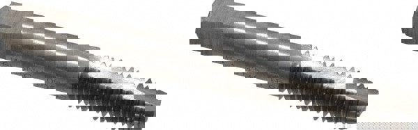 Spiral Point Tap: 5/16-18, UNC, 2 Flutes, Plug, High Speed Steel, Bright Finish