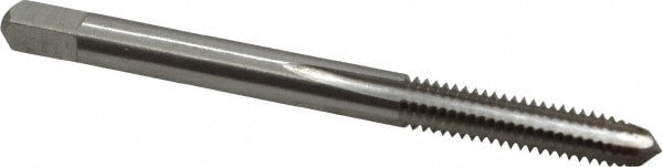 #10-28 Plug RH 3B H3 Bright High Speed Steel 4-Flute Straight Flute Hand Tap