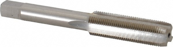 7/16-28 Plug RH H3 Bright High Speed Steel 4-Flute Straight Flute Hand Tap