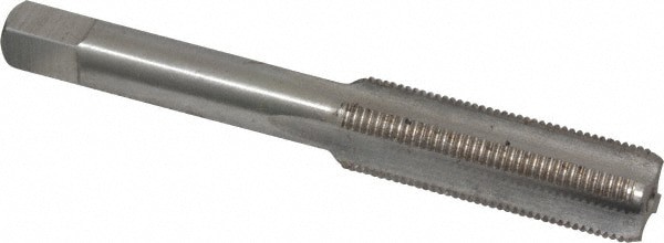 7/16-28 Bottoming RH H3 Bright High Speed Steel 4-Flute Straight Flute Hand Tap