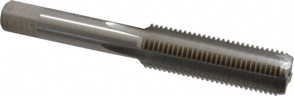 1/2-18 Bottoming RH 3B H3 Bright High Speed Steel 4-Flute Straight Flute Hand Tap