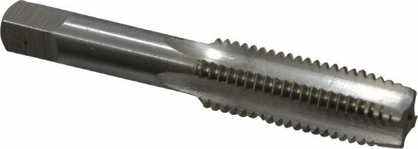 5/8-12 Plug RH 3B H3 Bright High Speed Steel 4-Flute Straight Flute Hand Tap