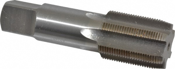 1-1/8 - 18 Plug RH 3B H4 Bright High Speed Steel 6-Flute Straight Flute Hand Tap