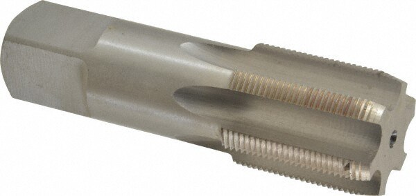 1-3/16 - 18 Plug RH 3B H4 Bright High Speed Steel 6-Flute Straight Flute Hand Tap