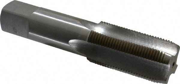 1-5/16 - 12 Plug RH H4 Bright High Speed Steel 4-Flute Straight Flute Hand Tap
