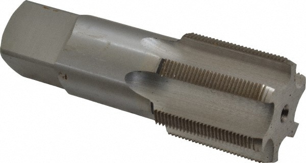 1-3/8 - 20 Bottoming RH 3B H4 Bright High Speed Steel 6-Flute Straight Flute Hand Tap