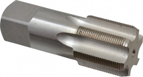 1-7/16 - 18 Bottoming RH 3B H4 Bright High Speed Steel 6-Flute Straight Flute Hand Tap