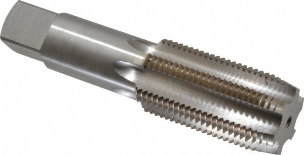 1-5/8 - 8 Plug RH H6 Bright High Speed Steel 6-Flute Straight Flute Hand Tap