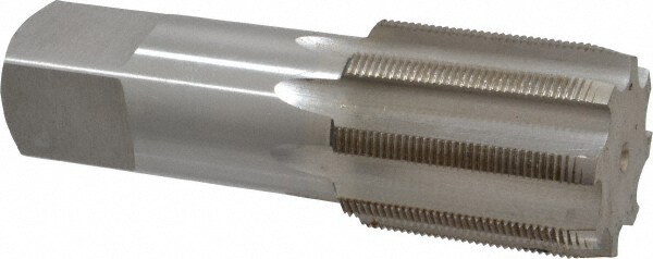 1-5/8 - 18 Plug RH 3B H4 Bright High Speed Steel 8-Flute Straight Flute Hand Tap